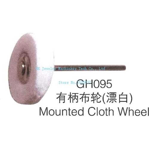 Shank 2.35mm Mounted Cloth Polishing Wheel Dremel Die Grinder Rotary Tools 100pcs/lot