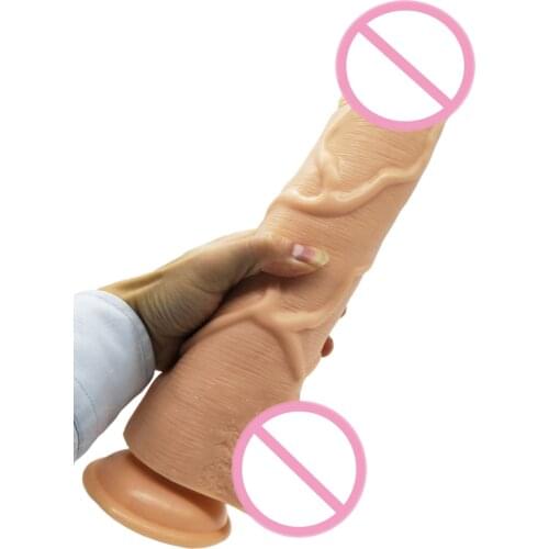33*7CM Giant Huge Dildo Super Big Dildos Dick With Suction Cup Anal Butt Plug Large Dong Realistic Penis Sex Toys For Woman