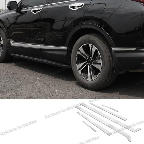 Lsrtw2017 for Honda CRV CR-V stainless steel car body decoration kit trims 2017 2018 2019 2020 2021 accessories exterior styling