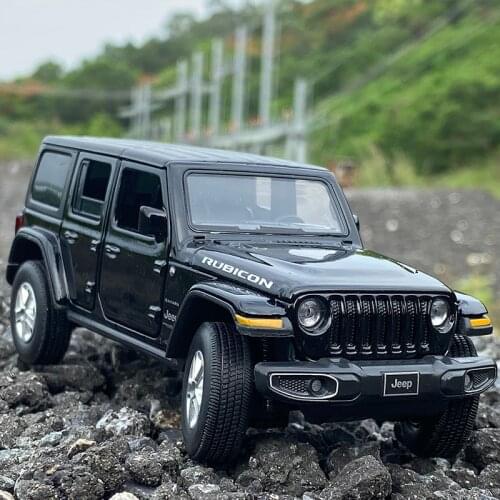 1:32 JEEP Wrangler Alloy Car Model Diecasts & Toy Off-road Vehicles Metal Car Model Simulation Sound Light Collection Kids Gift