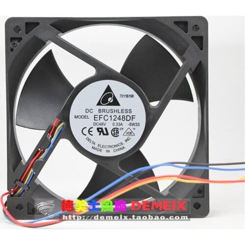NEW DELTA 48V 12032 12CMCM EFC1248DF 0.33A DC frequency cooling fan