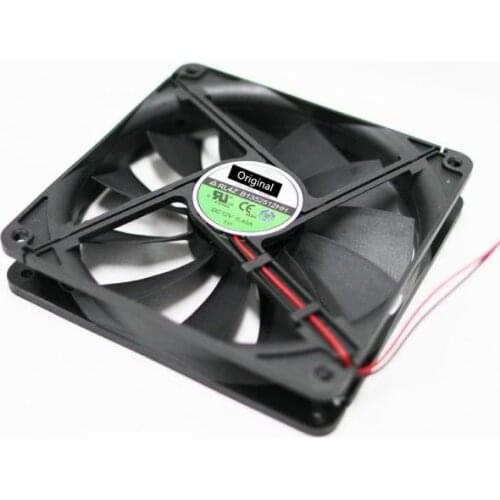 Original 100% working ForGlobe Fan RL4Z B1352512EH 12V 0.5A 13.5cm Power Supply of PC Case Cooling Fan