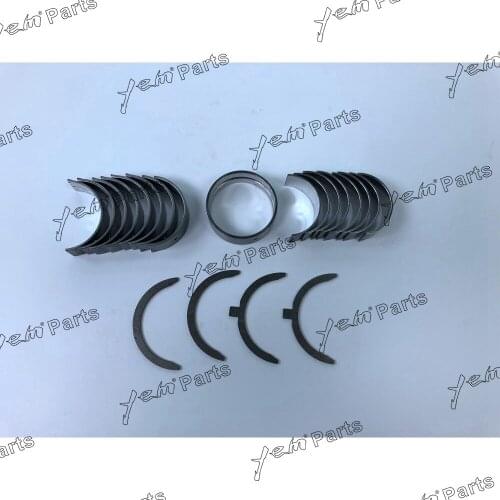 For Kubota engine V1405 Crankshaft bearing + con rod bearing + thrust washer