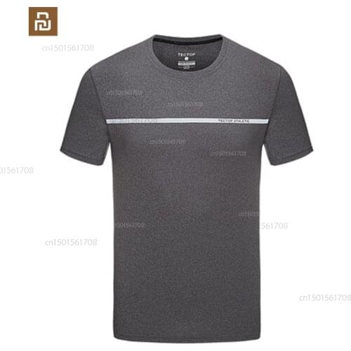 Xiaomi mijia simple fashion round neck T-shirt mens casual, dry, breathable and comfortable running short sleeve