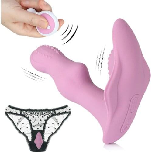 Sex Shop Wireless Remote Control Strapon Vibrator G Spot Dildo Vibrator Clitoris Vibrating Panties Adult Anal Sex Toys for Woman