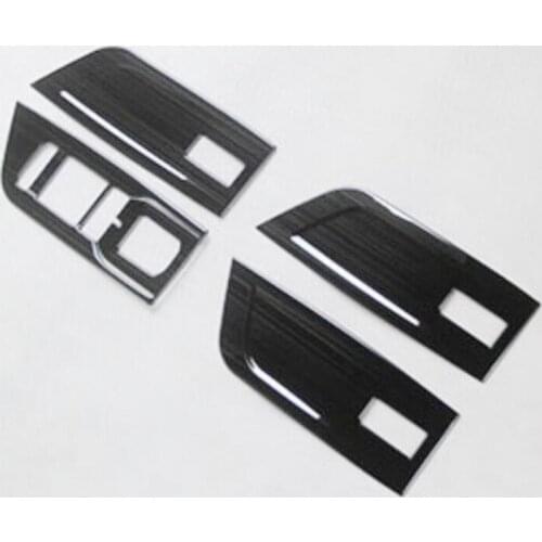 Tonlinker 6 PCS DIY Car styling NEW ABS Chrome the door speaker light box cover case Stickers for Ford KUGA 2013-15 parts