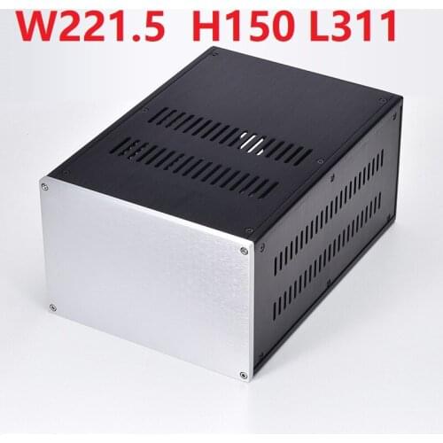 Size(mm): W221.5 H150 L311 Multi-purpose No. 1 all-aluminum chassis (with radiating holes on all sides)