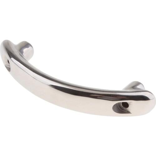 138mm 316 Stainless Steel Shower Grab Bar - Shower Handle Bathroom Balance Bar - Safety Hand Rail Support - Marine Handle