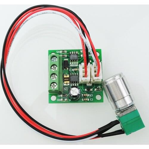 1803BKW DC 1.8v 3v 5v 6v 7.2v 12v 2A 30W Motor Speed Controller Regulator PWM Adjustable Driver Switch