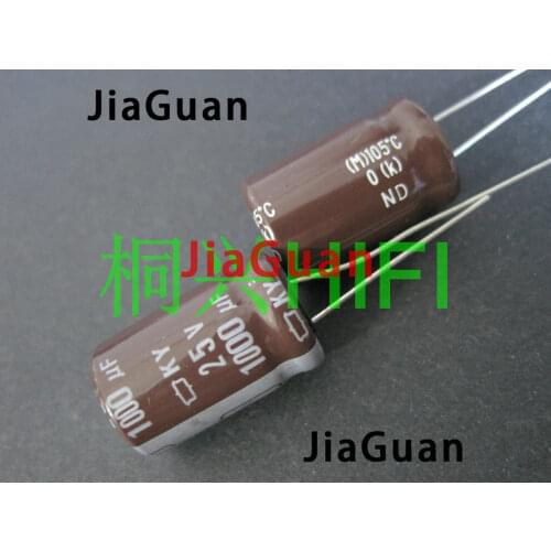 20pcs NEW CHEMI-CON NIPPON KY 25V1000UF 12.5x20MM electrolytic Capacitor 1000UF 25V NCC ky 25v 1000uf