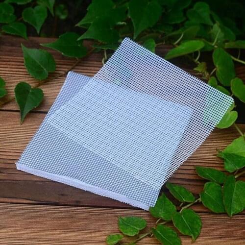 25Pcs/Set Flowerpot Bottom Net Bonsai Mesh Sheet Drainage Net Potted Flower Bonsai Bottom Net