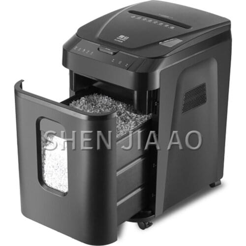 32.2L Paper Shredder Commercial Office Fully automatic large shredder paper Document shredder Electric shredder artifact
