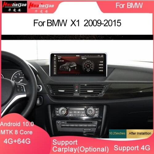 Hualingan For(1021)BMWX1 E84 CCC 10.25" Android10 Touchscreen Car Stereo Navigation Multimedia + I-Drive 4g