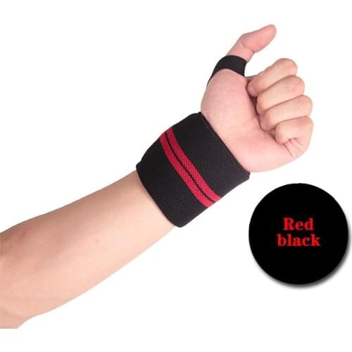 Unisex 6 Color Wrist Band Sports Wristbands Elastic Bands For Fitness Basketbol Hand Band Protection Wrist Support Wraps Bandage