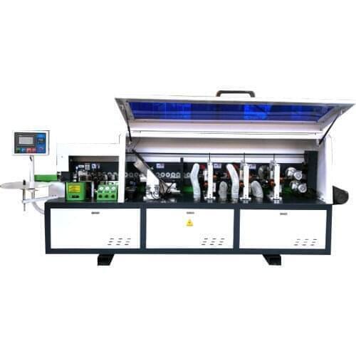 Woodworking machinery kitchen cabinet plywood mdf board pvc edge banding machine auto edging trimming machine edge bander