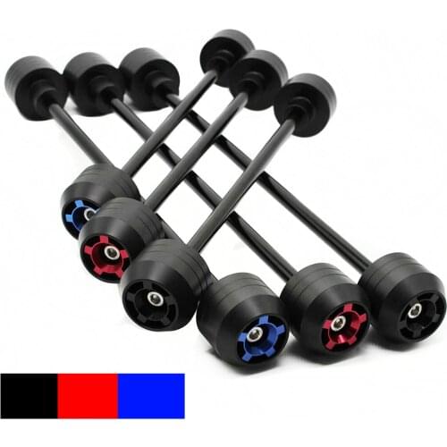 For YAMAHA MT-09 TRACER 900 MT10 XSR700 XSR900 MT-01 Front Rear Wheel Crash Protector Fork Axle Slider Swing Arm Pad Guard Frame