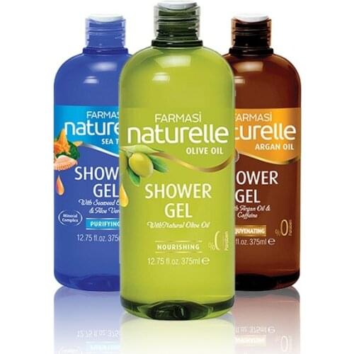 Farmasi Naturelle Argan + Oil + Sea Mineral 3'lü Shower Gel 412591115