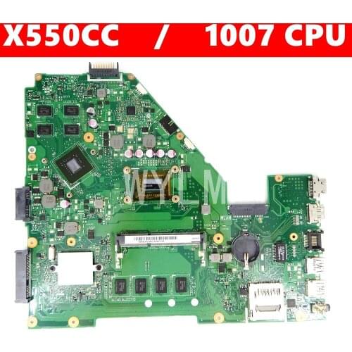 X550CC Motherboard 1007 CPU 4GB RAM GT720M 2GB For ASUS X552C R510C R510C Y582C laptop Mainboard X550CC Mainboard 100% Tested