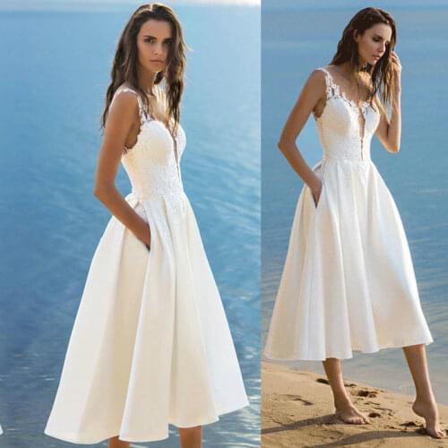 Moon Talee Beach Wedding Dresses