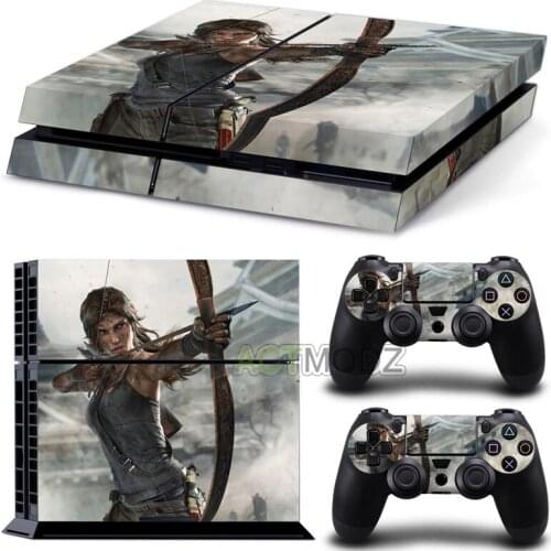 Archer Style PS4 Skin Sticker for Playstation 4 Console & 2 Controllers Decal Vinyl Protective Skins Style 1