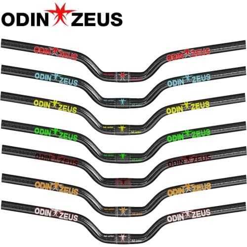 ODIN ZEUS U-Style New full carbon fiber bicycle handlebar/ rise handlebar/ Drop 70-75mm clamp 31.8mm / 25.4mm / * 580-740mm