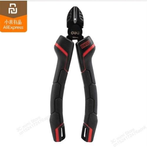 Original xiaomi mijia diagonal pliers Luofan steel edge high frequency quenching TPE two-color handle paper smart home