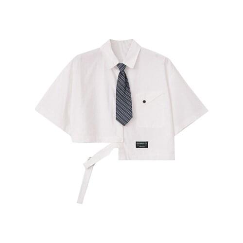 QUHENG Womens White Shirts