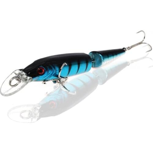 1PCS Minnow Fishing Lure 10cm 9.3g Topwater Hard Bait Wobbler Jig Bait Crankbait Carp Striped bass Pesca Fishing tackle SwimBait