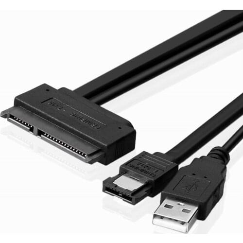 SATA 22 Pin To ESATA 2.5 SATA Hard Drive External Connections Connector Cable R53D