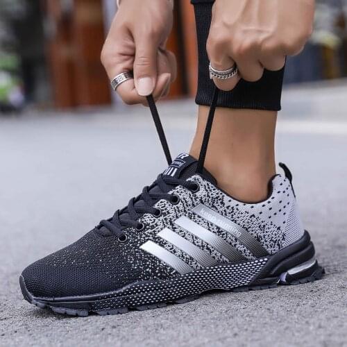 Womens Sneaker Breathable Flying Mesh Mens 48 Lightweight Jogging Training Sneakers Outdoor Leisure Shoes
