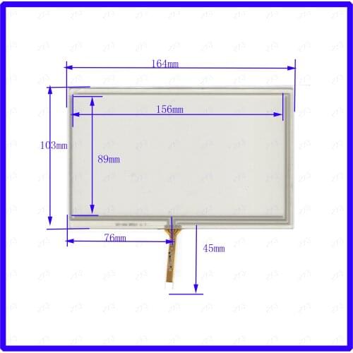 ZhiYuSun XWT517 SST1556 164*103mm 7inch 4 wire TOUCH SCREEN touch panel this is compatible 164*103