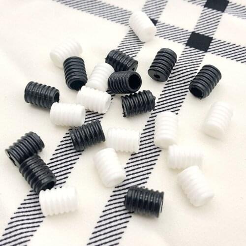 1000Pcs Face Mask Buckle Elastic Band Adjustable Barrel Buckle Band Cord Stretch String for DIY Mouth Mask Making Accessories