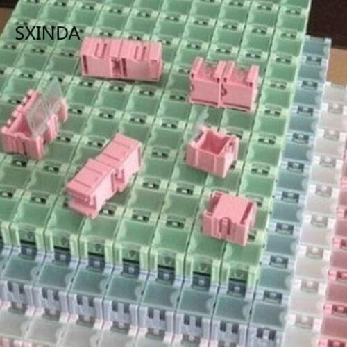 200pcs Wholesale original SMD SMT Electronic Component Mini Storage box 25 x 31.5 x 21.6mm