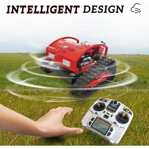 2021 Automatic Gasoline Engine Remote Control Robot Cordless High Capacity Lawn Mowers For Sale