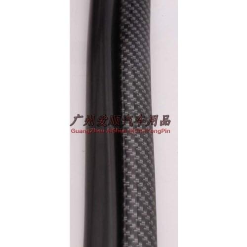2021 Suitable For Fiber Carbon Decorative Strip D-shaped Rubber Wheel Eyebrows / Friction and Anti Scraping Mudguard