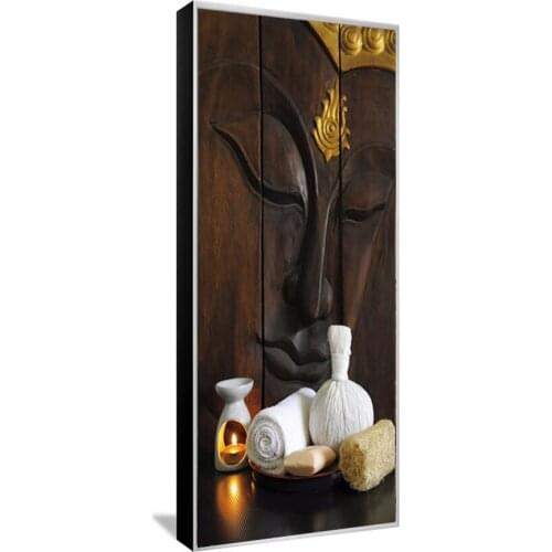 Canvas Painting Wall Art Pictures prints vivid Buddha face on canvas no frame home decor Wall poster decoration for living room