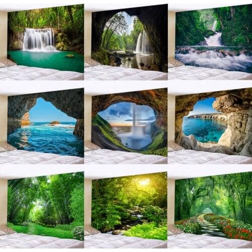 Big Tapestry Beautiful Natural Forest Large Wall Hanging Hippie Wall Hanging Bohemian Wall Tapestries Mandala Wall Art Decor