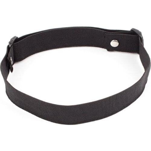 Women Girls Black Elastic Leg Garter Belts Adjustable Punk Harajuku Harness Stretchy Thigh Ring Japanese Student Cosplay Costume