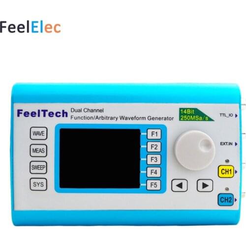 FY6300 30MHz Signal Generator Frequency Generator Blue Sine Frequency Signal Generator Function Waveform Generator