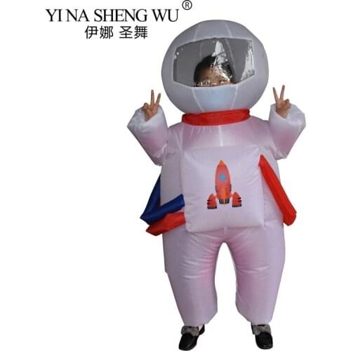 Inflatable Costume Astronaut Cosplay Hallowean Party Kids Adult Outer Space Suits Carnival Stage Game Cosmonaut Uniform Gift