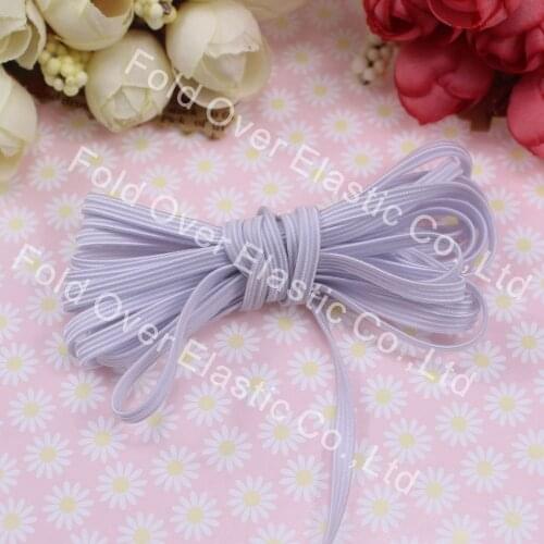 New come! FOE 1/8" white skinny elastic ribbon,135 Yards per spool, Free shipping
