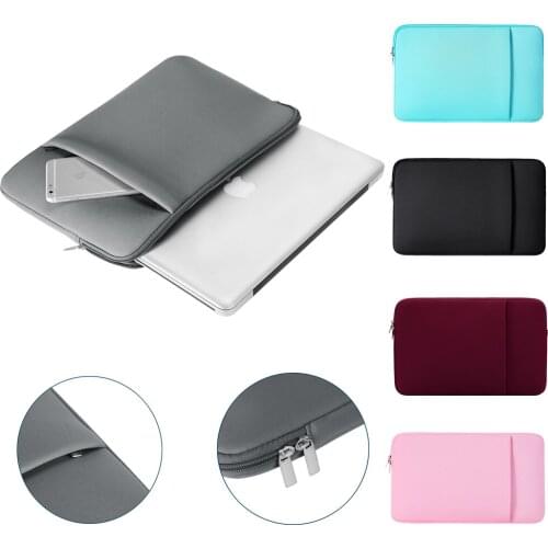 Rainyear Laptop Sleeve Bag Notebook Case Pocket For Acer ASUS Dell HP For Tablet PC Mackbook Air iPad Air 11 13 14 15 15.6 inch