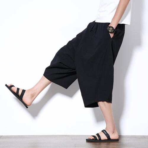 SHAN BAO Men's Pants With Motney