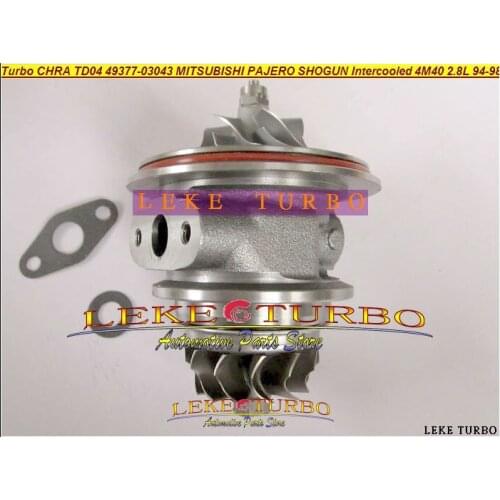 Turbo cartridge chra core TD04 49377-03041 49377-03043 ME201636 ME201258 Turbocharger for Mitsubishi Pajero 2 4M40 2.8L TD 125HP