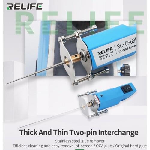 RELIFE RL-056B 2 In 1 LCD OLED Screen OCA LOCA Glue Remover Phone Screen Cutter Machine for Phone Screen Repair Repair