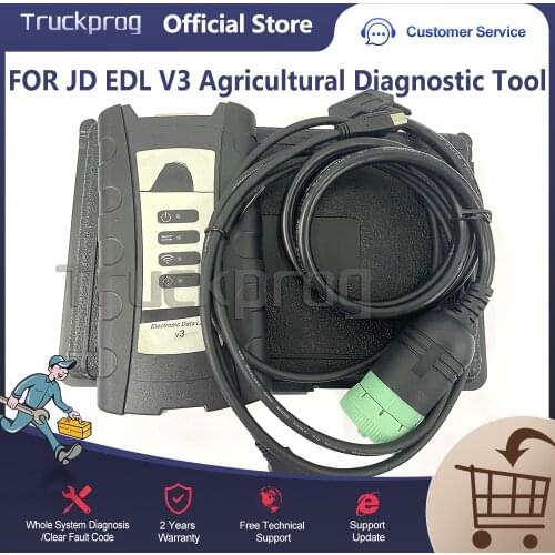 V5.2 AG CF JD Electronic Data Link V3 Service JD EDL V3 for JD Advisor agricultural construction equipment diagnostic tool