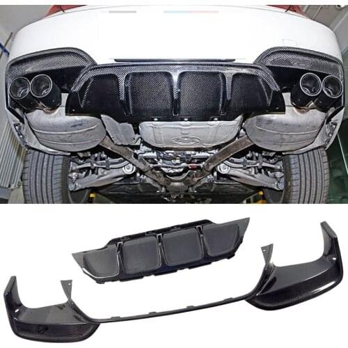 Carbon fiber Rear Diffuser Fit For BMW 6-Series F06 F12 F13 M6