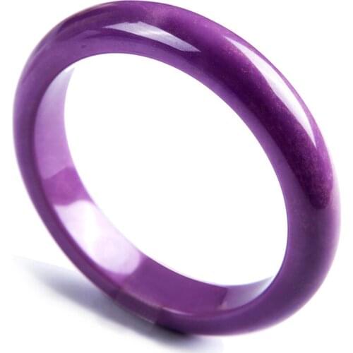Genuine Natural Phosphosiderite stone Woman Bangle AAA Inner Diameter 59mm