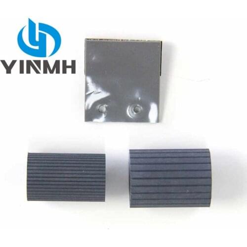 2Sets Compatible Pickup Roller Tire and Pad Assy for Epson DS-6500 DS-7500 DS5500 DS6500 DS7500 FFC 30P Scanner Roller Tire +Pad