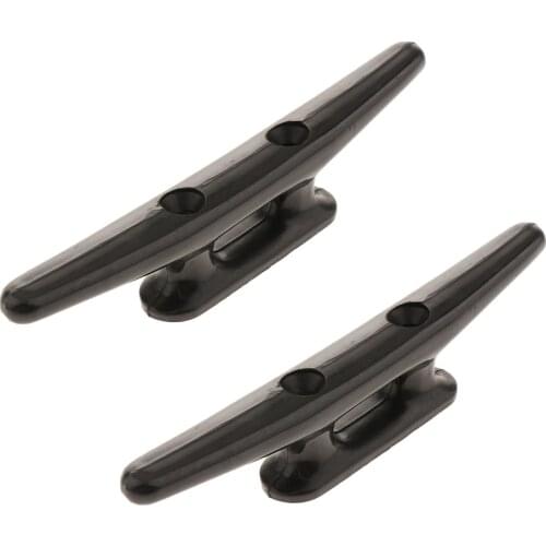2 Pieces Plastic Dock Mooring Cleat for Marine Boat Rope Cleat for boat, yacht, kayak, canoe, marine boat, fishing dinghy
